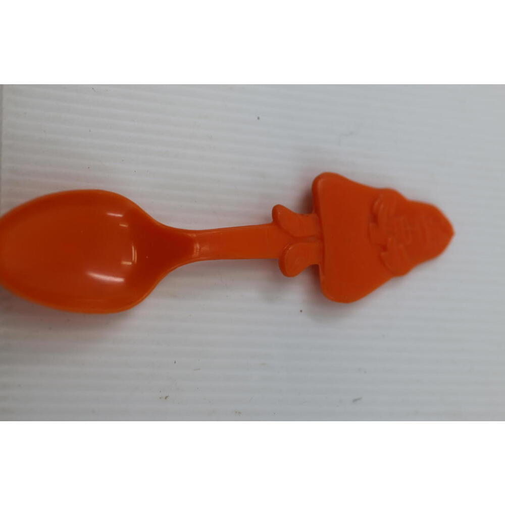 GRIMACE Hair Comb McDonald's Plastic Vintage Happy Meal Orange 1980's